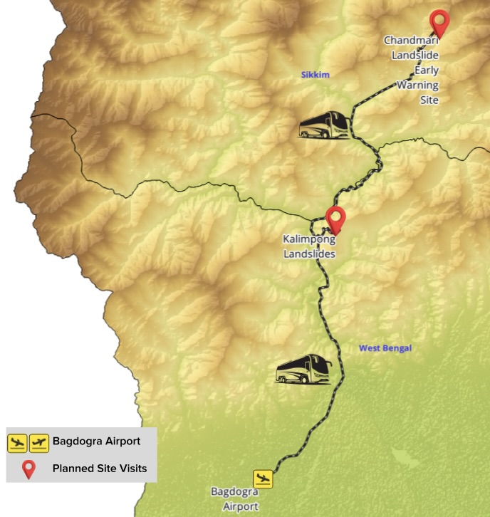 sikkim-route-map
